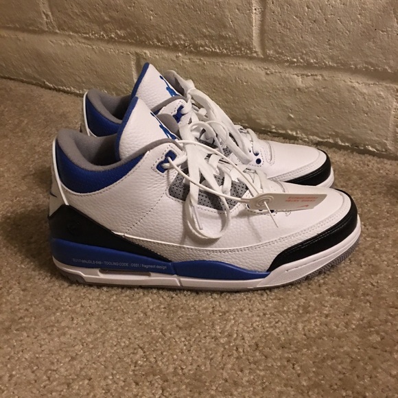 Men’s Nike Air Jordan 3 Fragment Size 9.5 - Picture 3 of 7